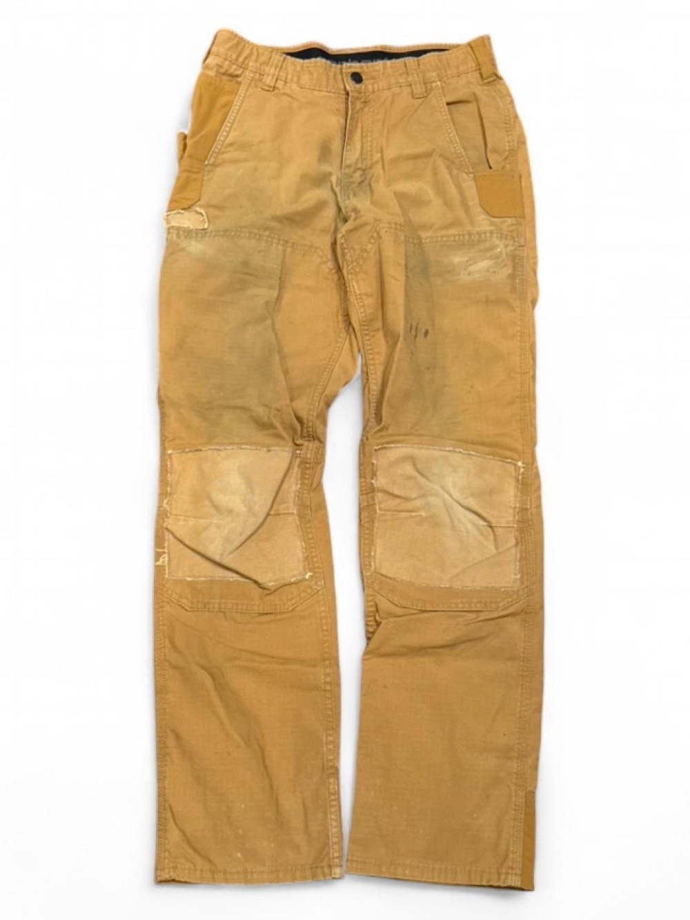 Y2K Carhartt Double Knee Patchwork Distressed Carpenter Pants